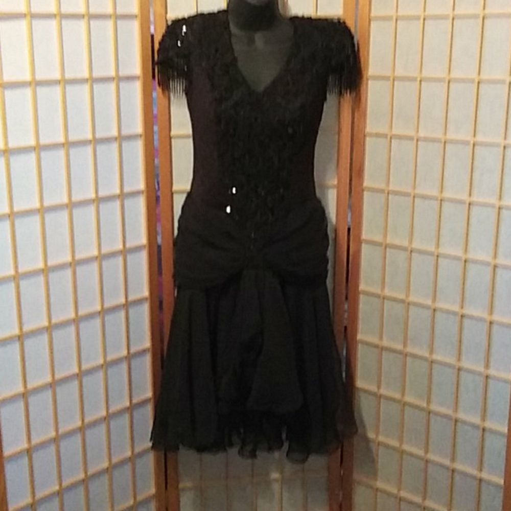 80s style prom dress